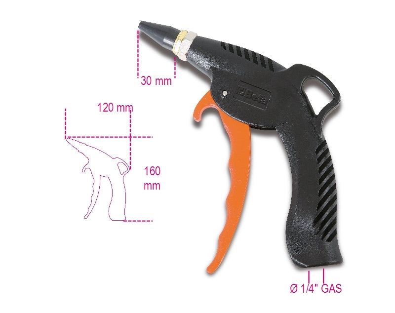 1949BC - Progressive Blow Gun with Rubber Nozzle