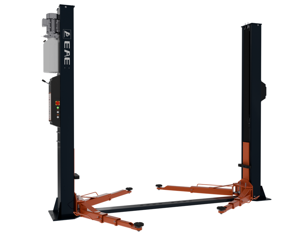 EAE F9M 2 Post Lift Baseless, Capacity: 3.5ton