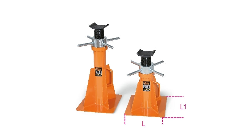 3010V - Heavy-Duty Jack Stands, Screw Adjustable