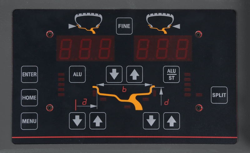 3070BE/K - Electronic Hand-Spin Wheel Balancer, Portable