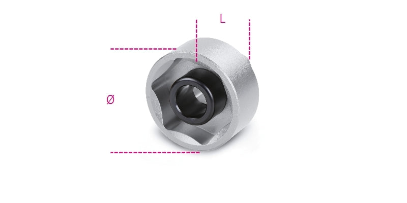 3075A - Hexagon Socket for Wheel Hub Nuts