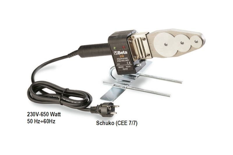 310 - Polywelder for PE, PP, PVC, and PVDF Pipes and Fittings