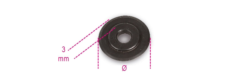 334R/I - Spare Cutter Wheel for Items 332 & 334 for Stainless Steel Pipes