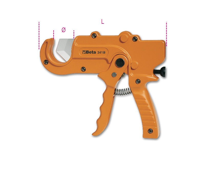 341B - Ratchet-Type Shears for Plastic Pipes