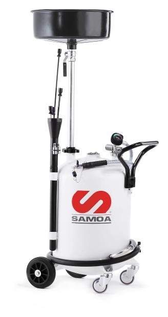 Samoa 373500 combined waste oil suction and gravity unit -70 litres capacity
