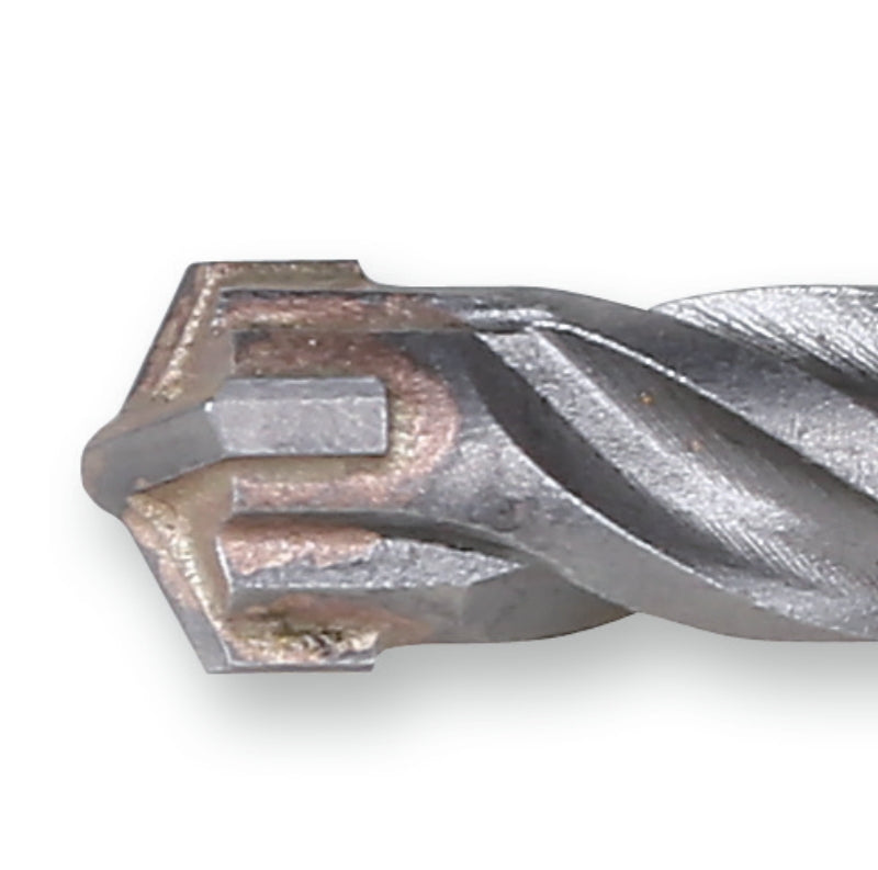 419T - Hammer Drill Bits with Milled Shanks, 4 Spirals and 4 Cutters, SDS Plus Tang