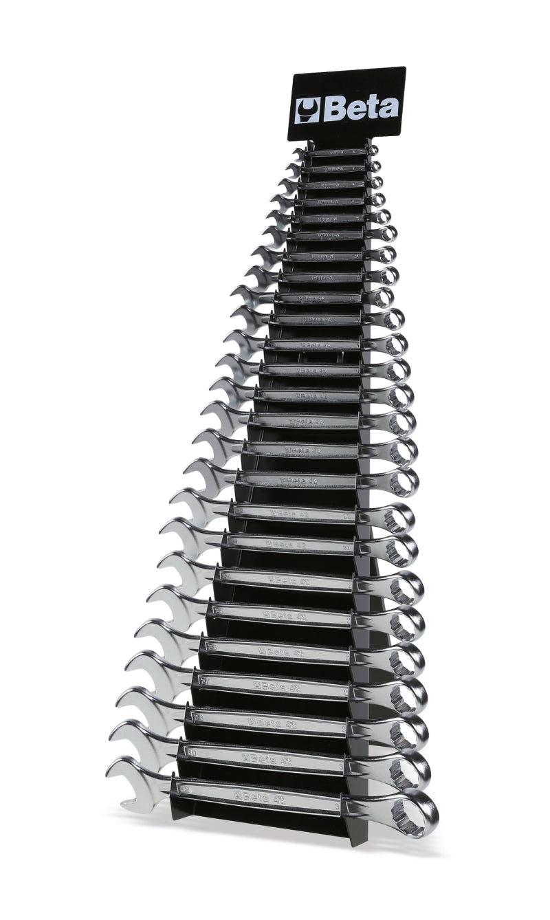 42NEW/SP - Set of Combination Wrenches, Open and Offset Ring Ends (Item 42NEW), with Holder