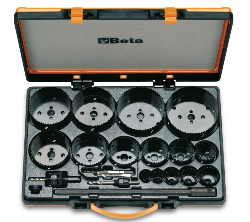 450/C21 - Assortment of Holesaws and Accessories for Industrial Use