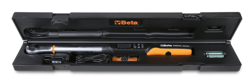 599DGT-AN - Electronic Torque Wrench, Torque and Angle Readout, with Reversible Ratchet, Right-Hand (Accuracy: ?2%) and Left-Hand (Accuracy: ?3%) Tightening