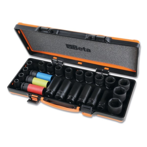 720/C24 - 24 Impact Sockets, Standard Series (Item 720), in Case