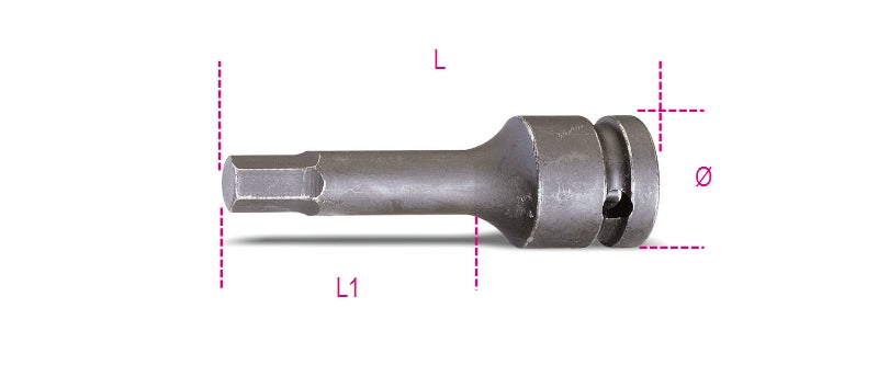 720ME - Impact Socket Drivers for Hexagon Screws