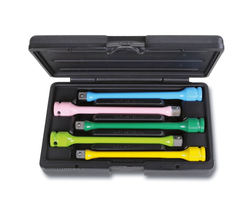 720TC/S5 - Set of 5 Coloured Impact Torsion Bars for Wheel Nuts (Item 720TC), in Kit