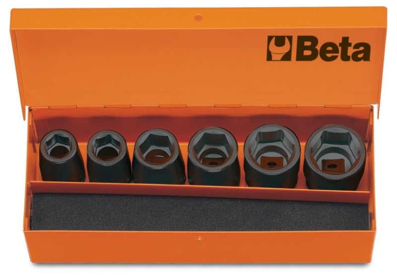 720/C6 - 6 Impact Sockets, Standard Series (Item 720), in Case