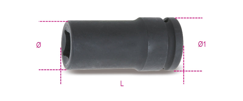 728LQ - Impact Sockets, Long Series
