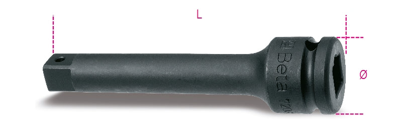 729/22 - 1" Drive Impact Extension Bar