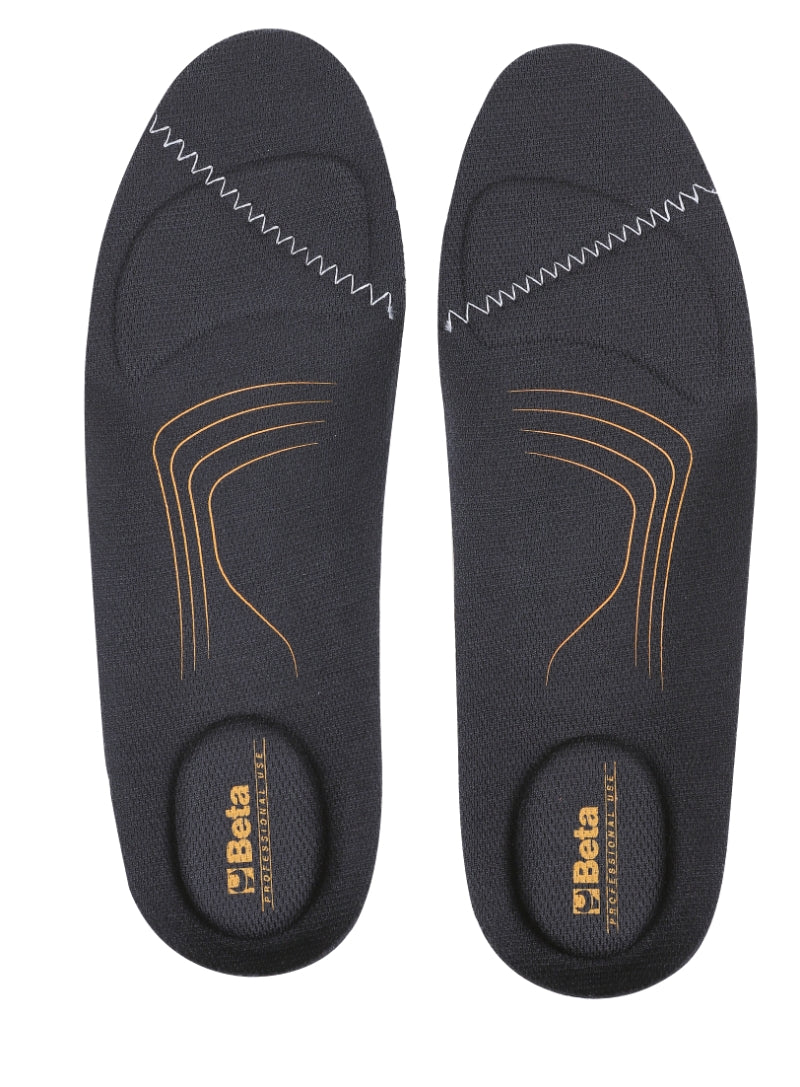 7398 0/G - Anatomically Shaped Underfoot Covers Made of Eva Foam, with Cushioning Heel Pad (Spare Part Recommended for 0-Gravity Footwear Range)