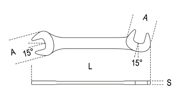 73 - Small Double Open End Wrenches