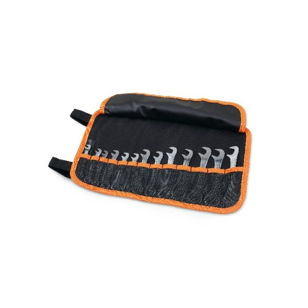 73/B13N - Set of 13 Small Double Open End Wrenches (Item 73), in Wallet (Item 2002/BV13)