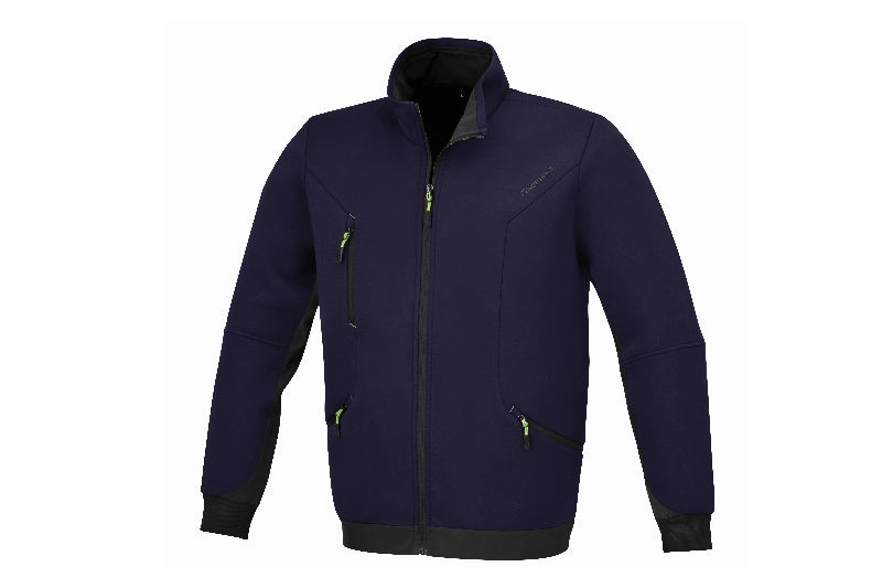 7634B - Technical Sweatshirt, Long-Zipped