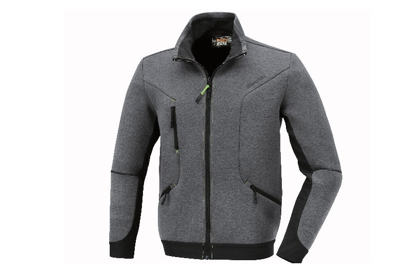 7634G - Technical Sweatshirt, Long-Zipped