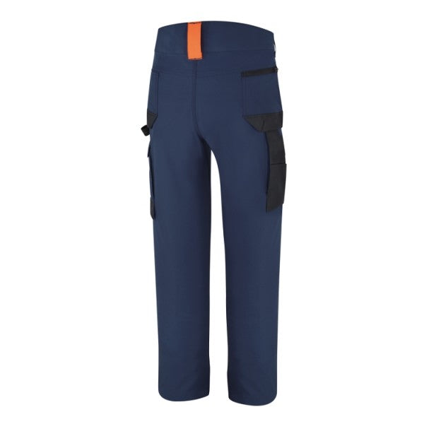 7660B - Stretch work trousers, lightweight, multipocket style Slim fit