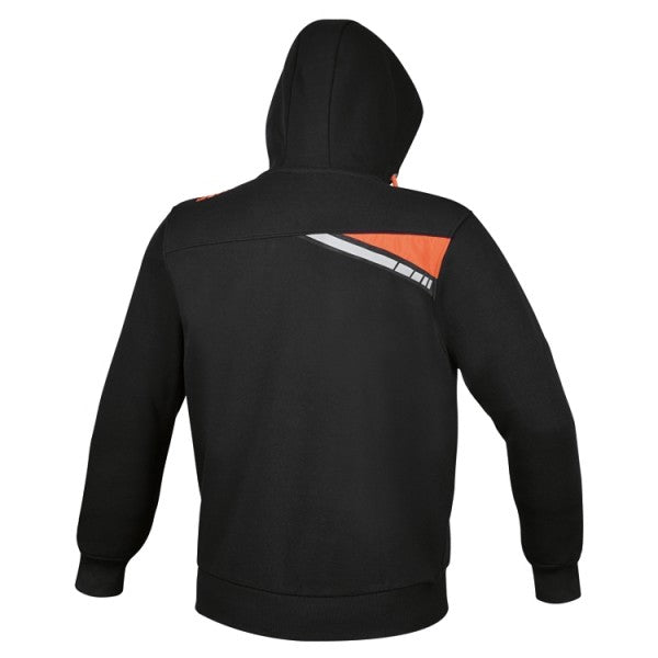 7665N - Hoodie, long-zipped