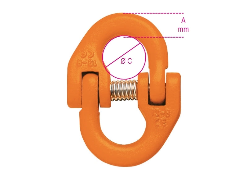 8090R - 8090 - Lifting Connecting Links Alloy Steel, Painted