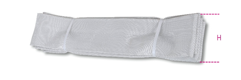 8166 - Anti-abrasion sheaths for slings, high-tenacity polyester (PES), with elastomer underlayer