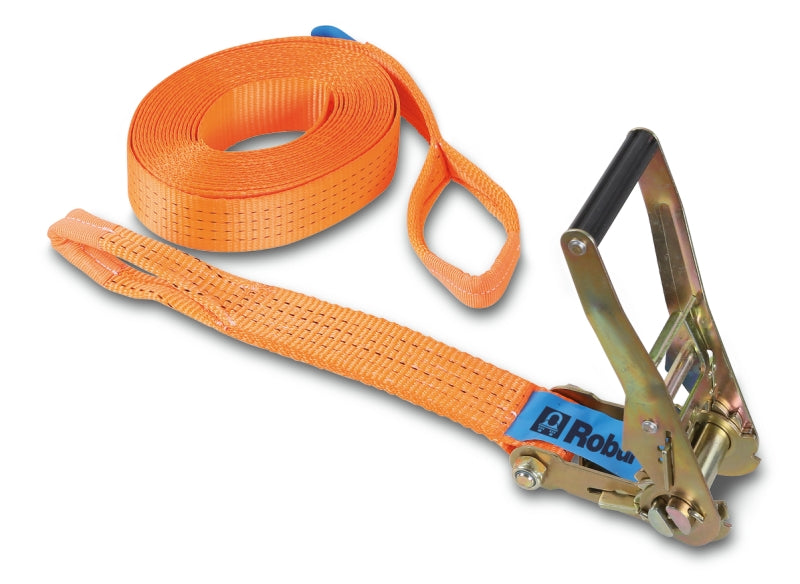 8182A - Ratchet Tie Downs with 2 Eyes, High-Tenacity Polyester (Pes) Belt Lc 2000 Kg