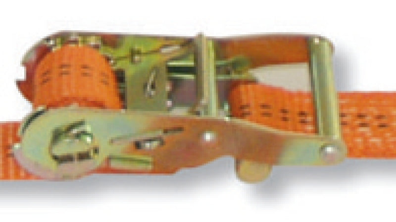 8186 - Ring ratchet tie down, LC 2000kg high-tenacity polyester (PES) belt