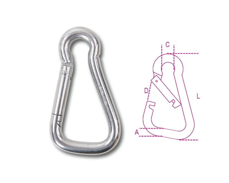 8276 - Carabine hooks AISI 316
