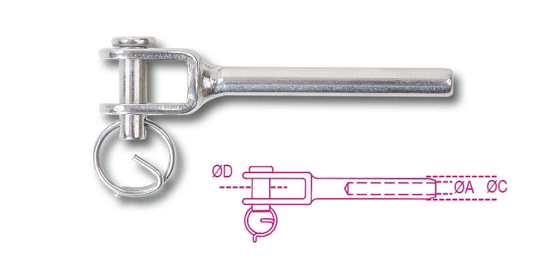 8285 - Jaw terminals AISI 316