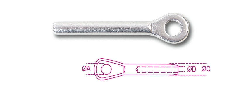 8286 - Eye terminals AISI 316