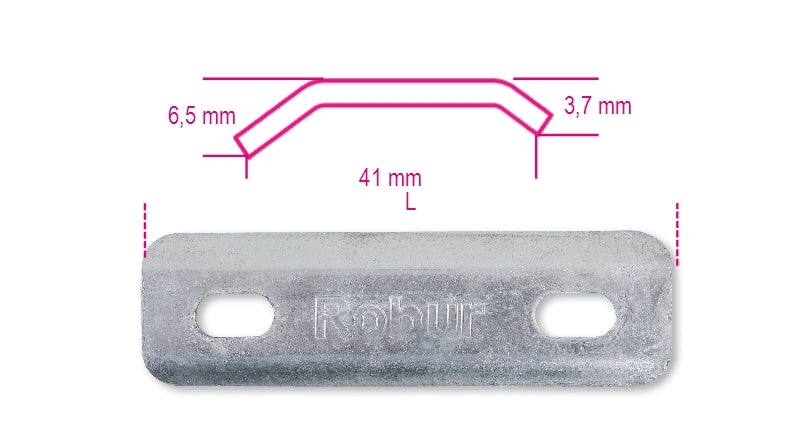 8383P - Plates for Square U Bolts Hot Galvanized