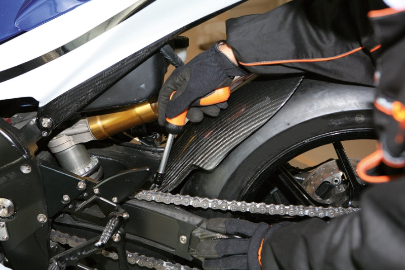 855P - Reversible Ratchet Bit Holder with Articulated Handle, and 7 Built-In Bits