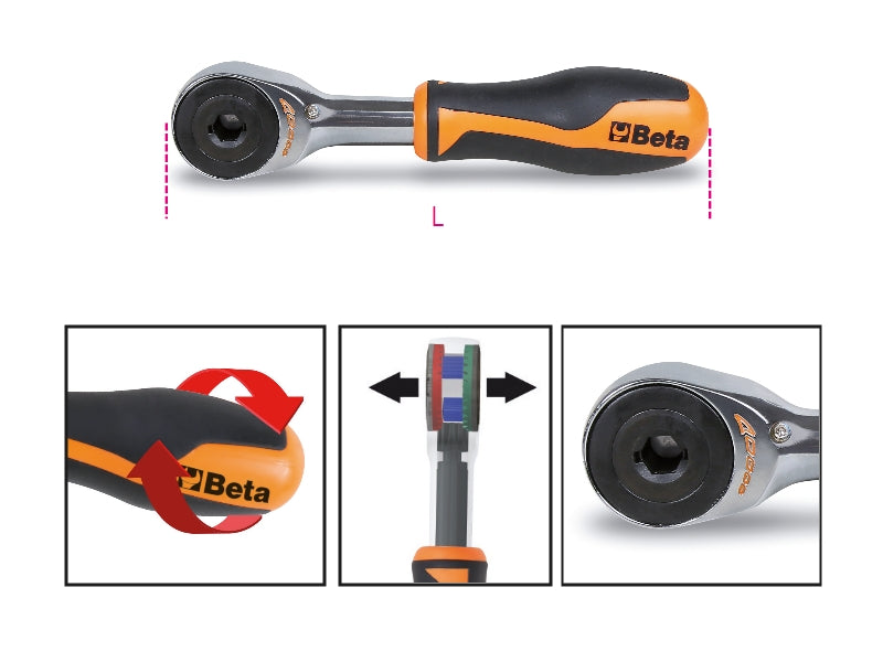 860/58 - Bit Ratchet with Rotating Handle