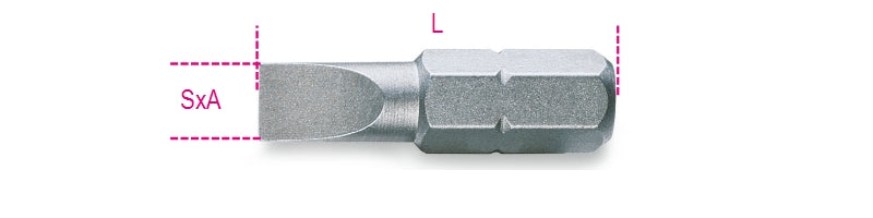 861LP - Bits for Slotted Head Screws