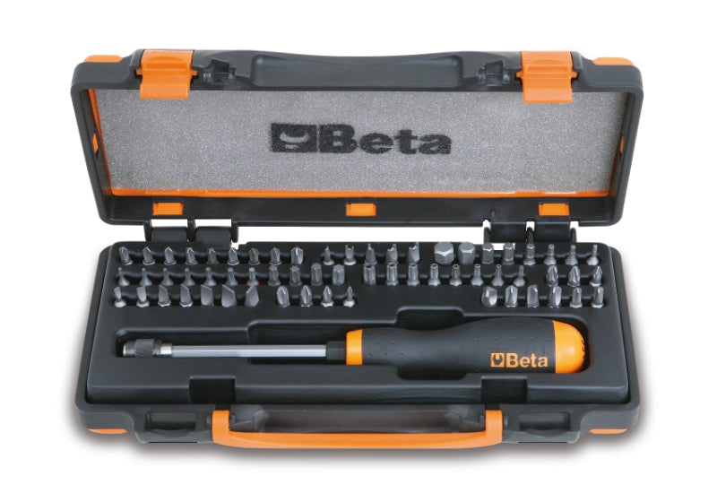 861/C61P - 61 Bits and 1 Quick-Release Magnetic Bit Holder