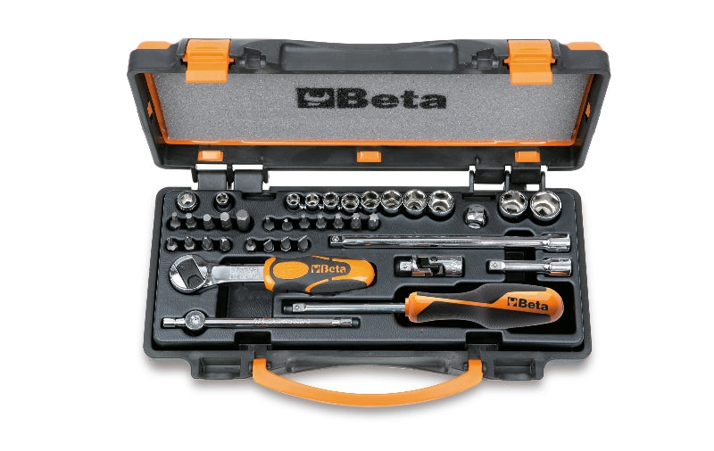 900MC/C32 - 11 Coloured Hexagon Sockets, 20 Coloured Bits, and 7 Accessories