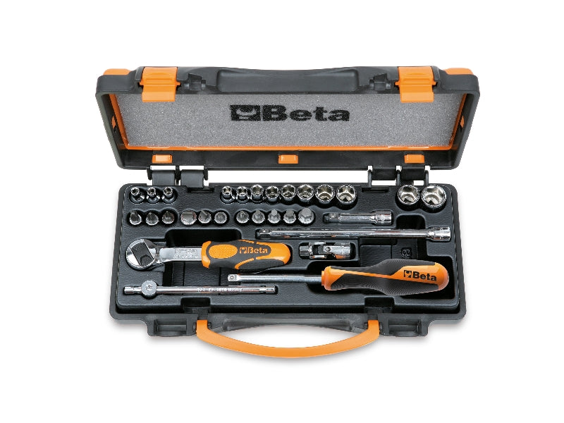 900/C24 - 13 Hexagon Sockets, 11 Socket Drivers, and 6 Accessories