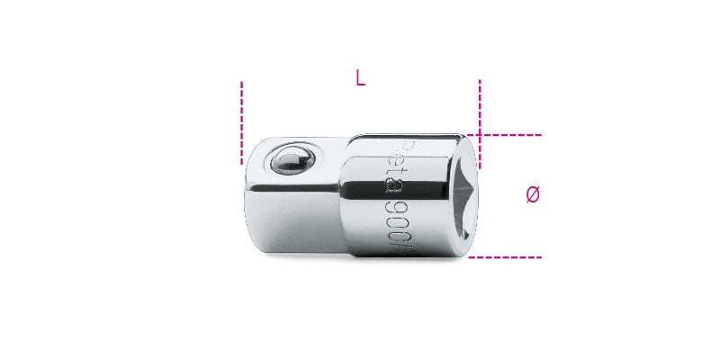 900/16 - Adaptor, 1/4" Female and 3/8" Male Drives