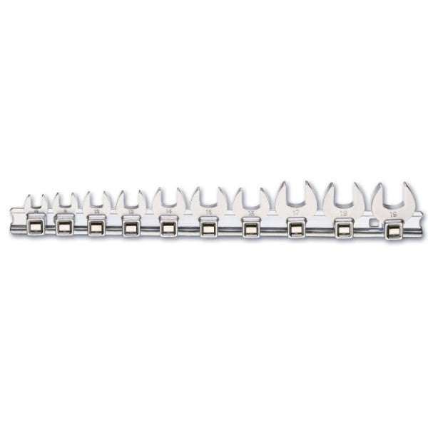 910CF/SB10 - Set of 10 3/8" Square Drive Crowfoot Wrenches (Item 910CF)