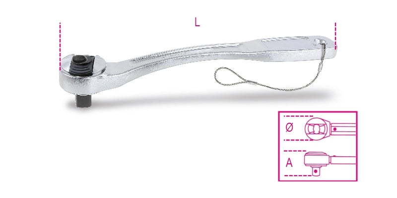 910E-HS/55 - Reversible Ratchets H-Safe