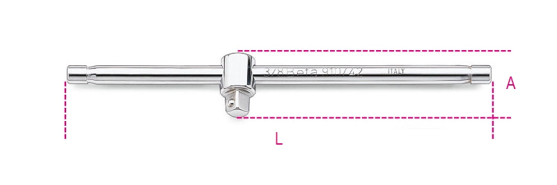 910/42 - 3/8" Drive Sliding T-Handle