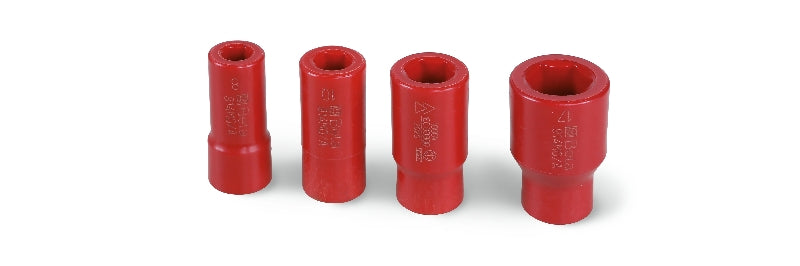 914MQ-A/S4 - Set of Hexagon Hand Sockets, 3/8" Female Drive, Made from Special Polyamide-Based Technopolymers
