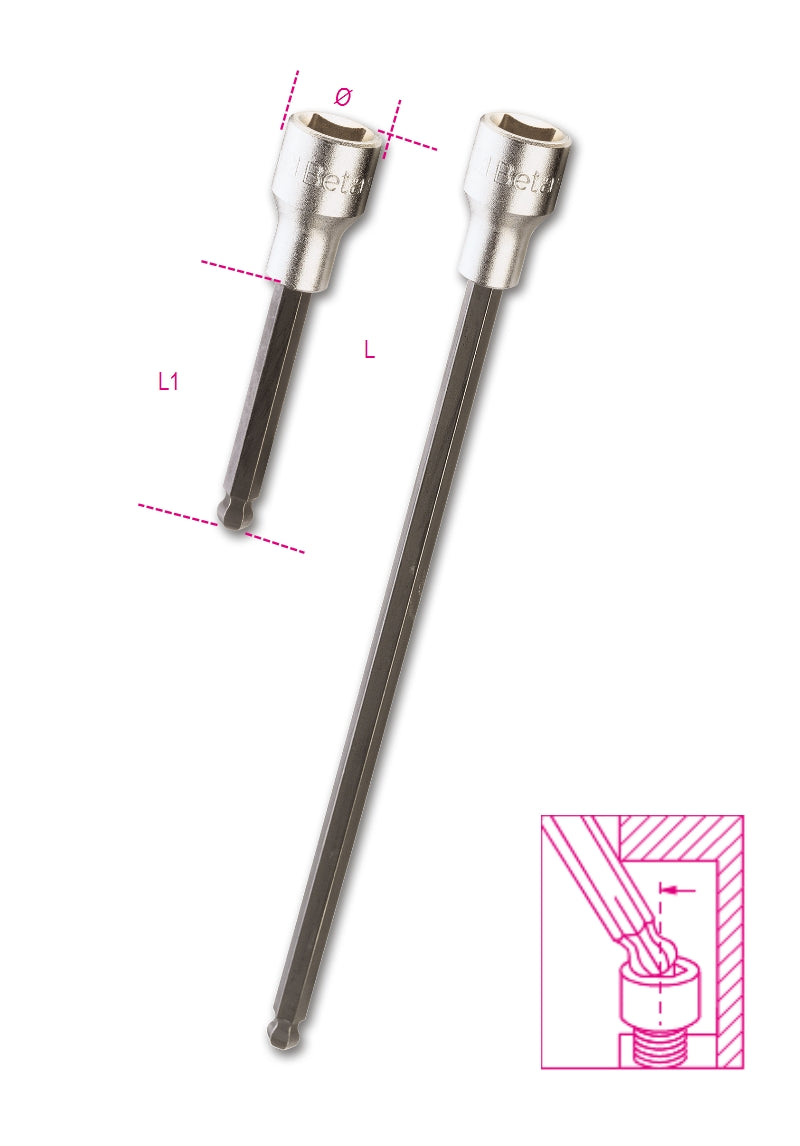 920BP - Ball Head Socket Drivers for Hexagon Screws