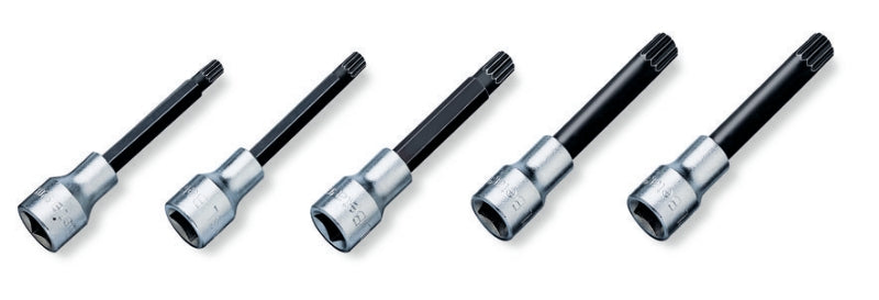 920XZN-L/S5 - Set of 5 Socket Drivers with XZN Profile, Long Series (Item 920XZN-L)