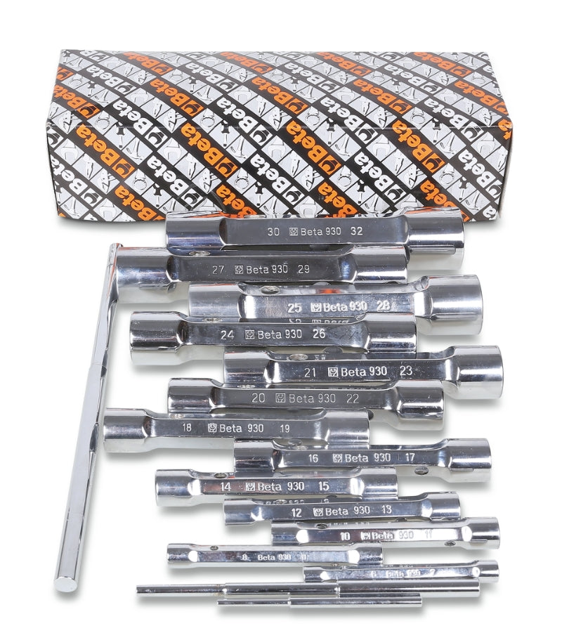 930/S - Set of Double Ended Bi-Hex Tubular Socket Wrenches, Heavy Series (Item 930)