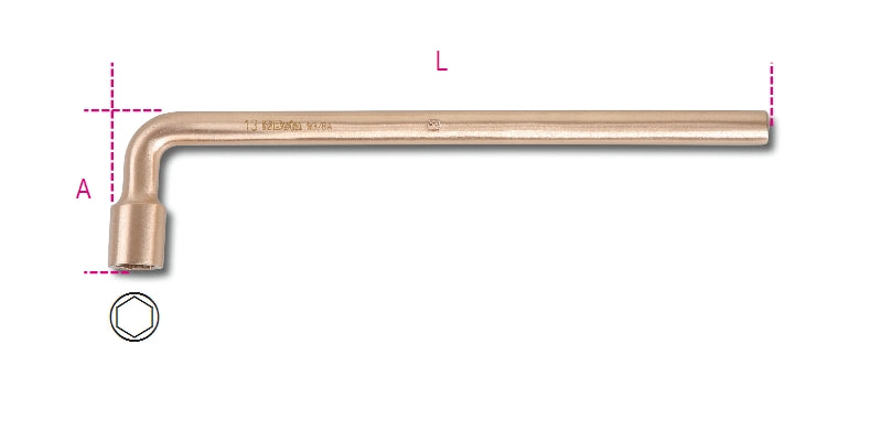 937BA - Hexagon Socket Wrenches, Sparkproof