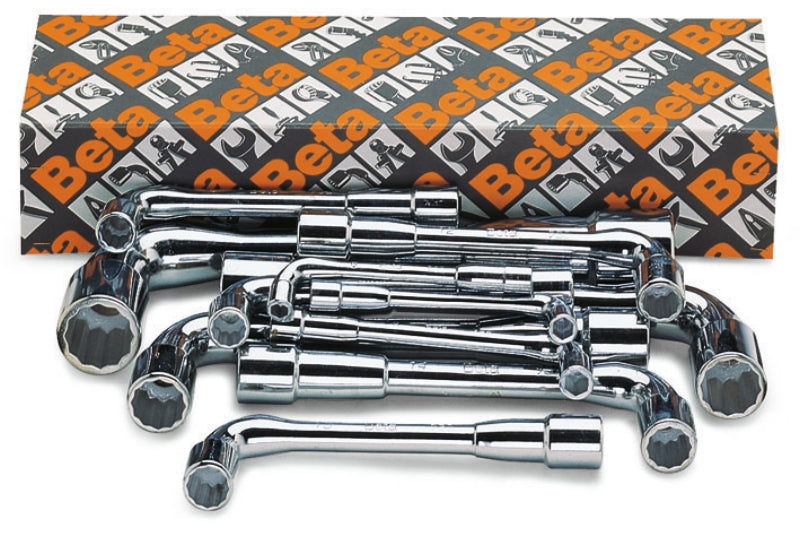 937/S - Set of Double Ended Hexagon / Bi-Hex Socket Wrenches, Chrome-Plated (Item 937)